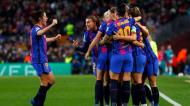 Barcelona-Real Madrid, futebol feminino (AP Photo/Joan Monfort)
