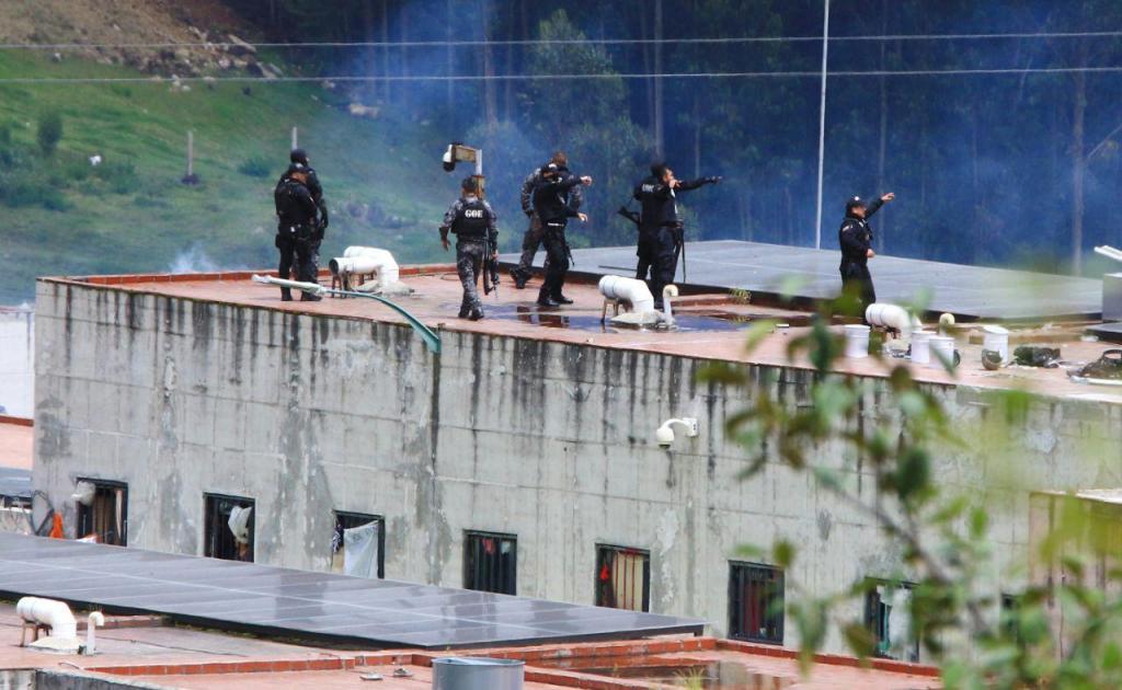 Prisão no Equador (Associated Press)