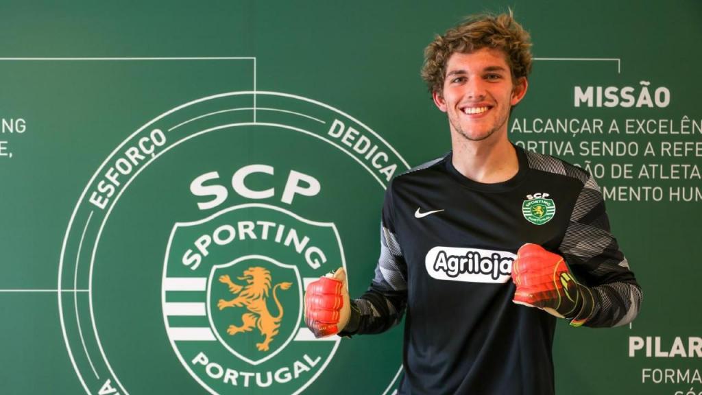 Vasco Gaspar (Foto: site oficial do Sporting)