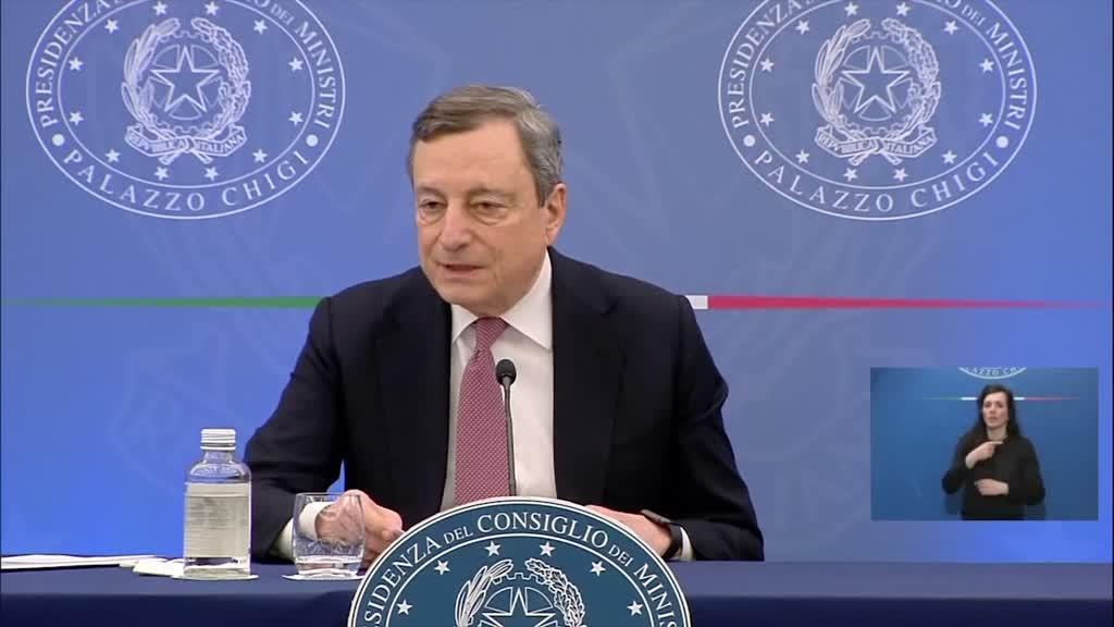 Mario Draghi questiona se a paz pode ser trocada por gás