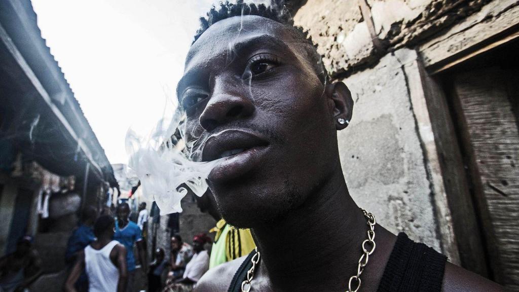 Kush, a droga cada vez mais consumida entre os jovens de Serra Leoa (fonte: Getty)