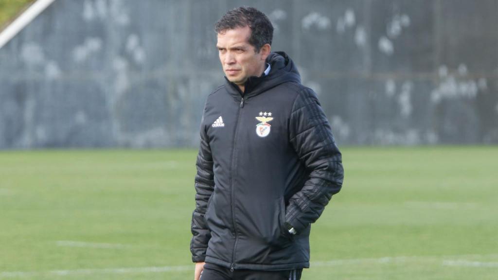 Luís Castro, treinador dos sub-23 do Benfica (Benfica)