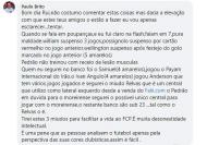 Paulo Sérgio explica poupanças (Facebook)