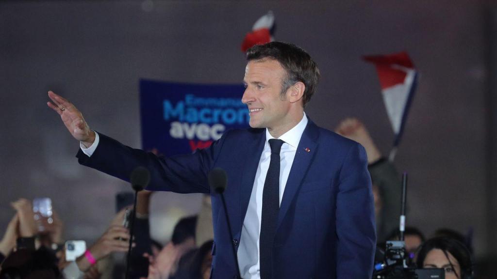 Emmanuel Macron (EPA/CHRISTOPHE PETIT TESSON)