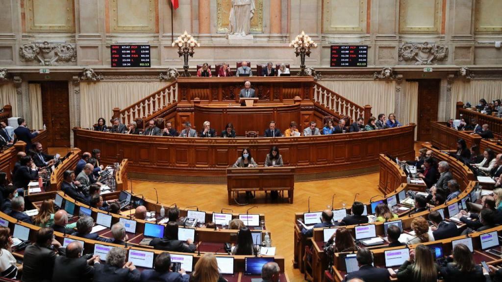 Debate parlamentar sobre Orçamento do Estado 2022 (MANUEL DE ALMEIDA/LUSA)