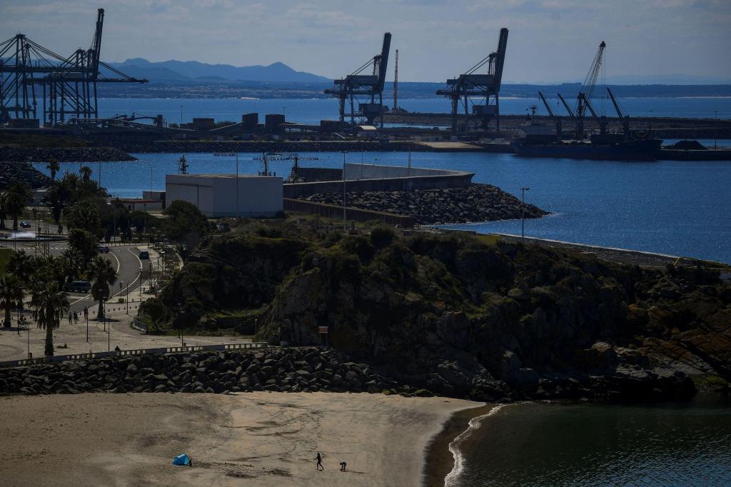 Porto de Sines. Foto: PATRICIA DE MELO MOREIRA/AFP via Getty Images