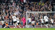 Fulham festeja um dos golos frente ao Luton Town