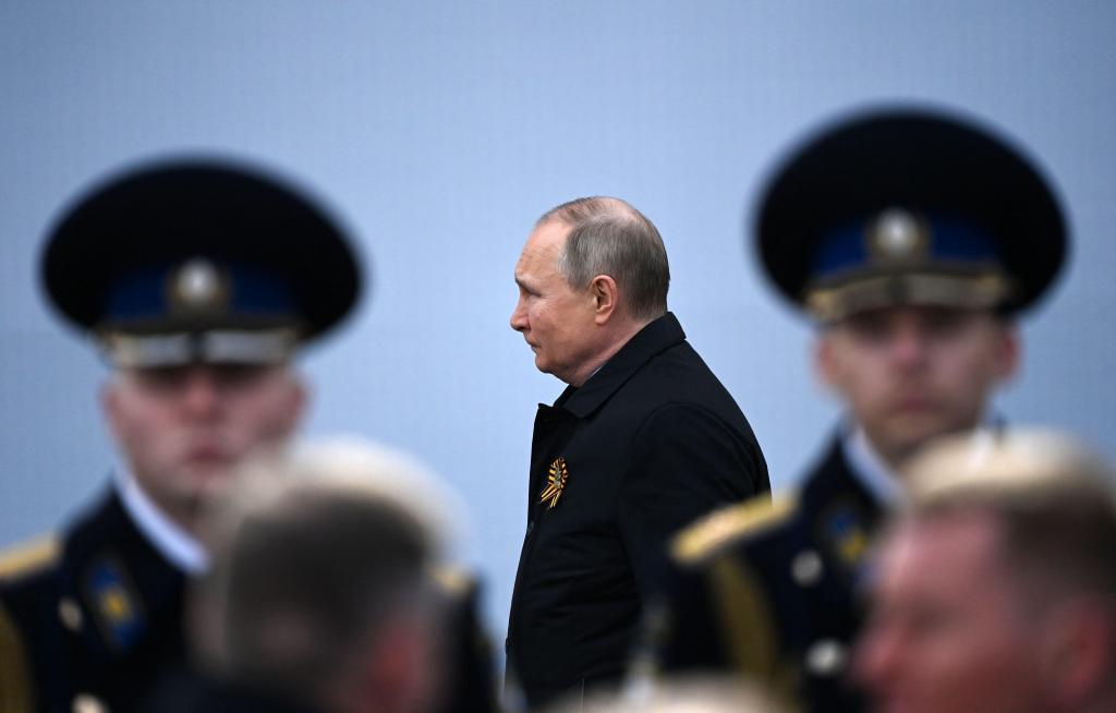 Putin no Dia da Vitória (Getty Images)