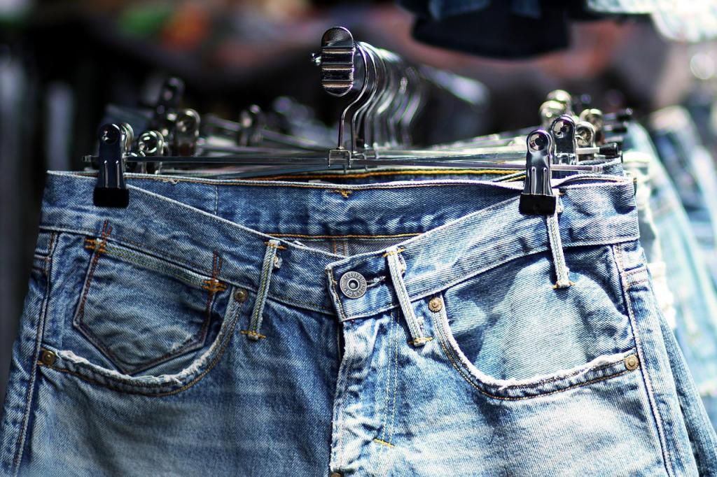 Calças de Ganga, Jeans  Foto: 2goldi / Pixabay 