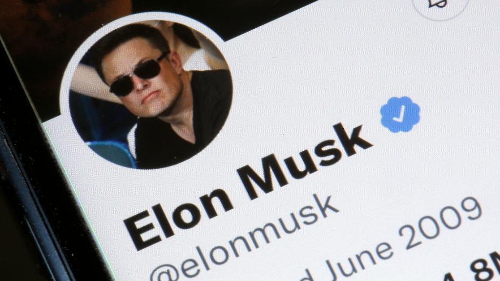 Conta de Twitter Elon Musk (Foto: Getty/ Chesnot) 