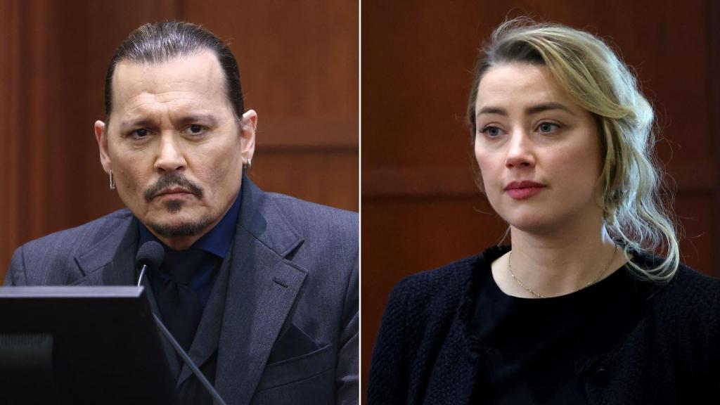 Johnny Depp e Amber Heard. Getty Images
