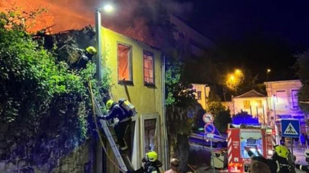 Incêndio em Vila Real (Miguel cabral, CNN Portugal)