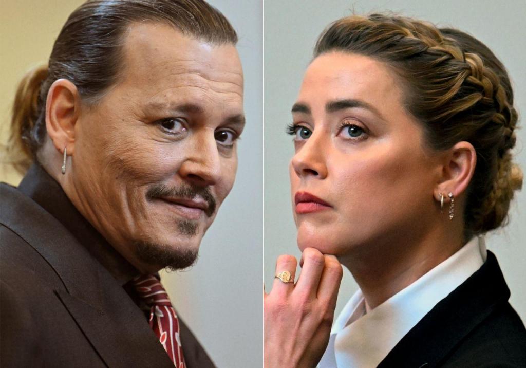Julgamento Johnny Depp vs Amber Heard (EPA)