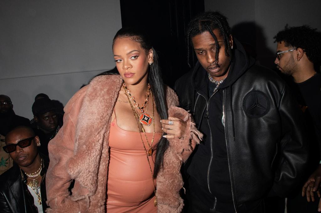 Rihanna e A$AP Rocky (Vianney Le Caer/Invision/AP)