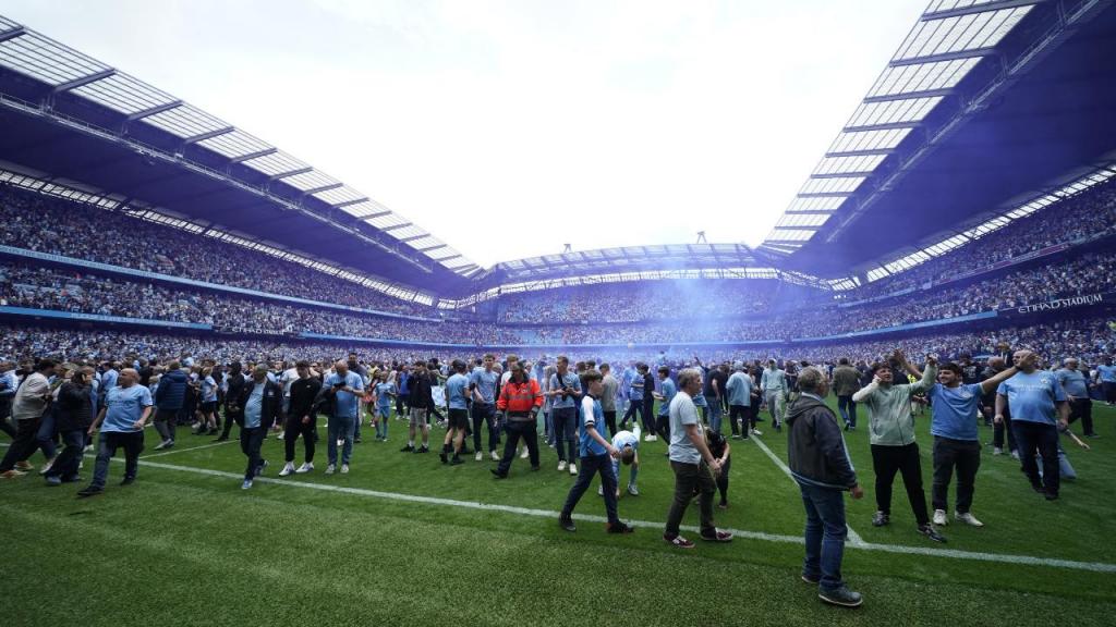 Manchester City campeão (ANDREW YATES/EPA)