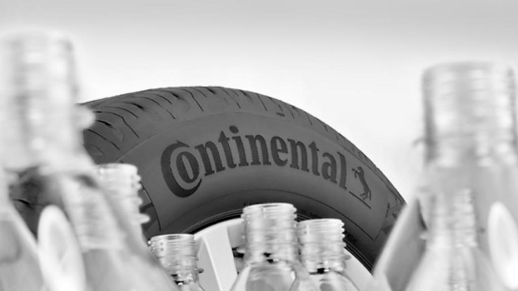 Garrafas de plástico transformam-se em pneus da Continental