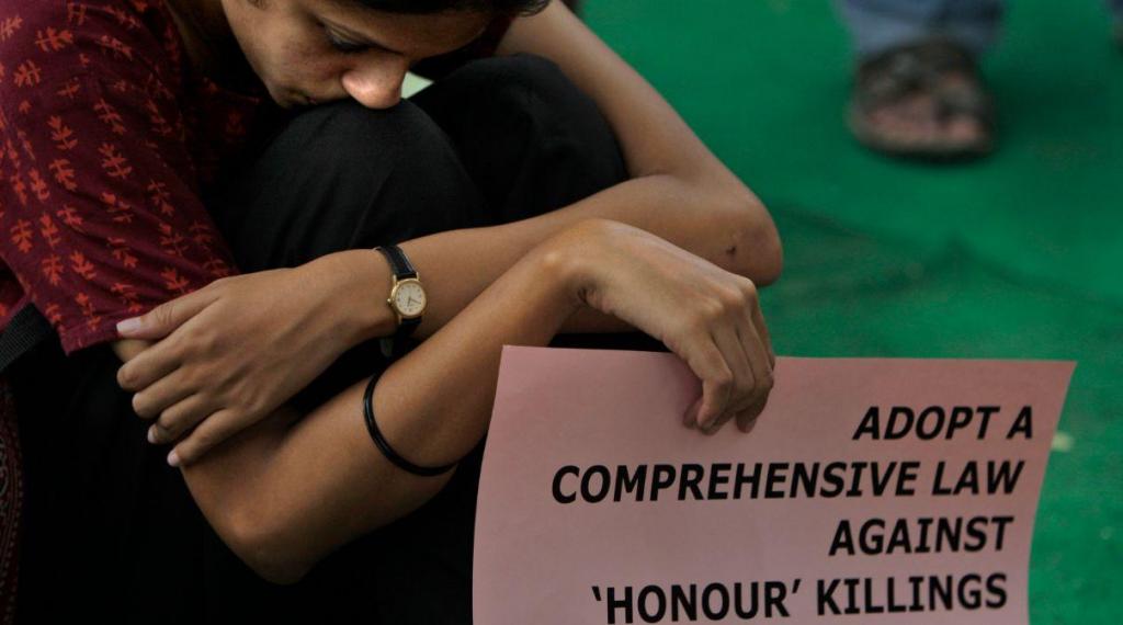 Protesto contra crimes de honra na Índia (Manish Swarup, AP)