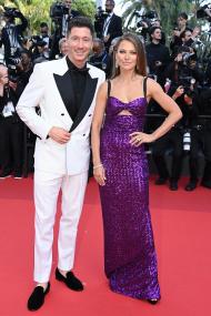 Robert Lewandowski e Anna Lewandowska no Festival de Cannes (Getty Images)
