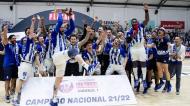 FC Porto festeja título nacional de andebol