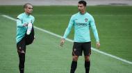 Pepe e Cristiano Ronaldo (LUSA/Rodrigo Antunes)