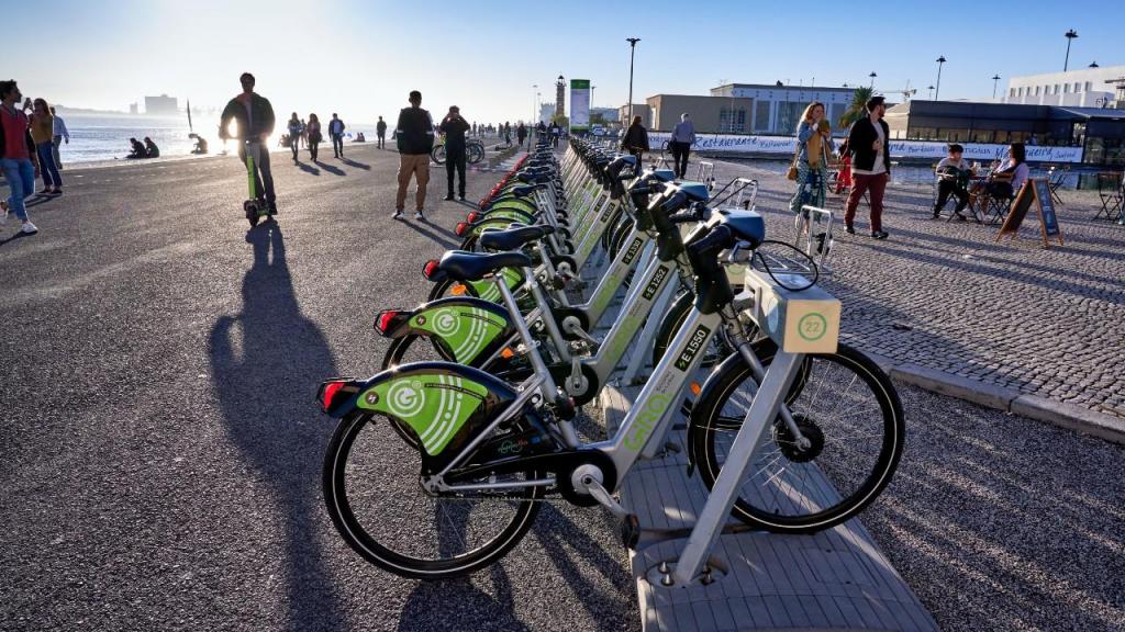 Bicicletas de Lisboa (Horacio Villalobos/ Getty)