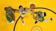 Golden State Warriors-Boston Celtics (Ezra Shaw/Pool Photo via AP)