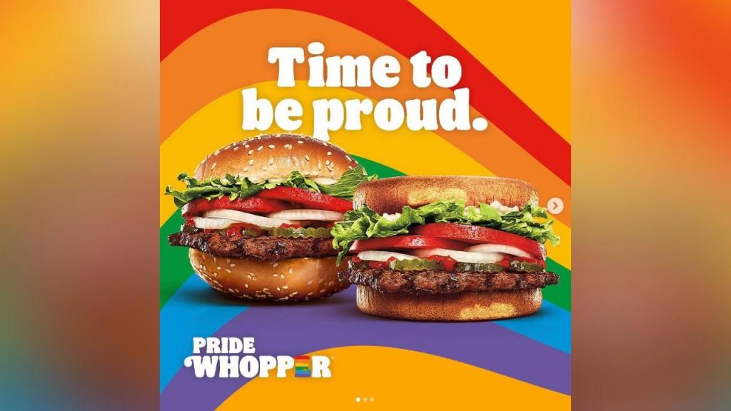 Burger King Pride
Whopper