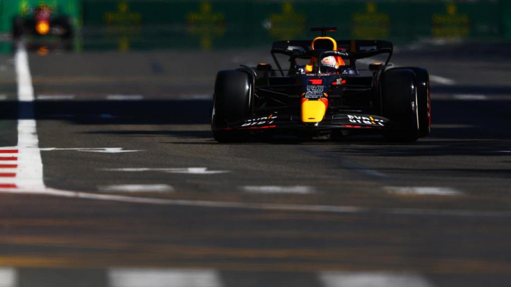 Max Verstappen no GP do Azerbaijão (Getty Images)