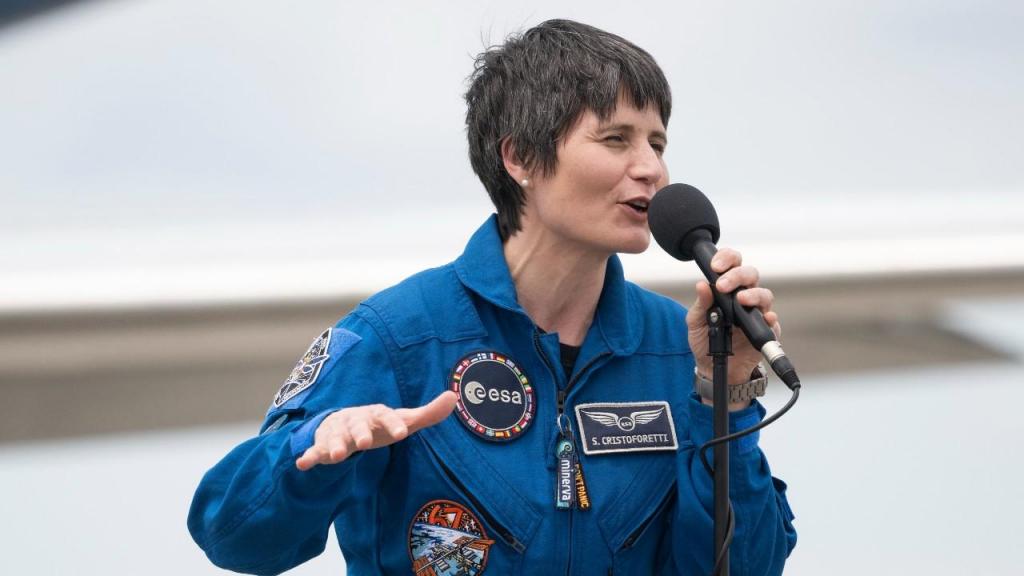 Samantha Cristoforetti (NASA/ Getty) 