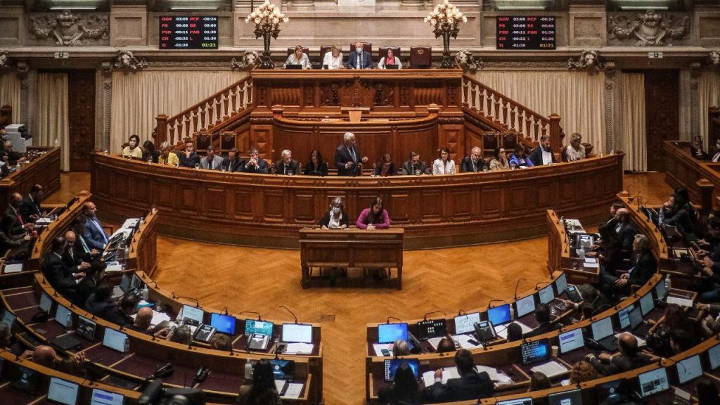 Debate parlamentar na Assembleia da República (Mário Cruz/ Lusa)
