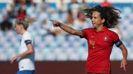 Futebol feminino: Portugal-Grécia (ANTONIO COTRIM/LUSA)