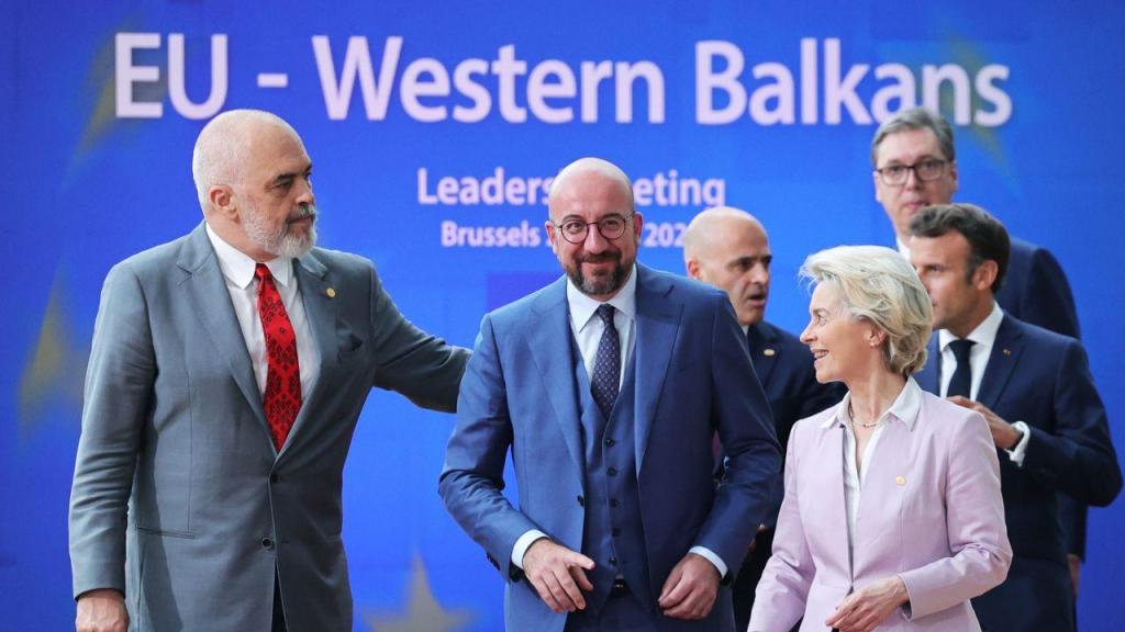 Líderes europeus reunidos em Bruxelas (AP)