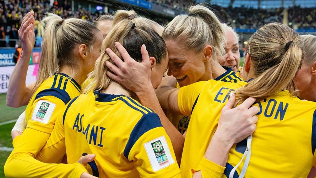 Seleção feminina da Suécia (https://www.instagram.com/swewnt/)