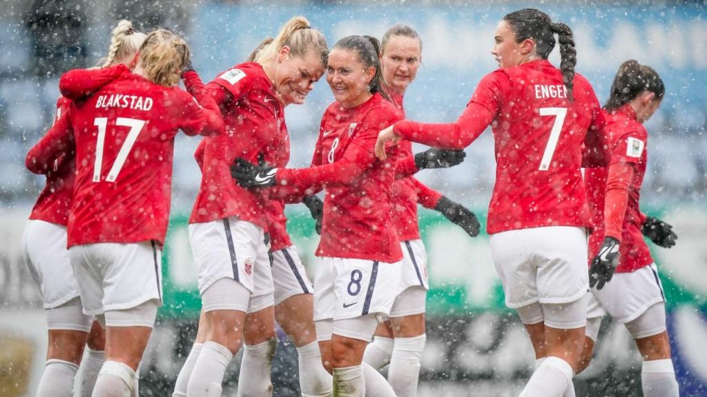 Seleção feminina da Noruega (getty)