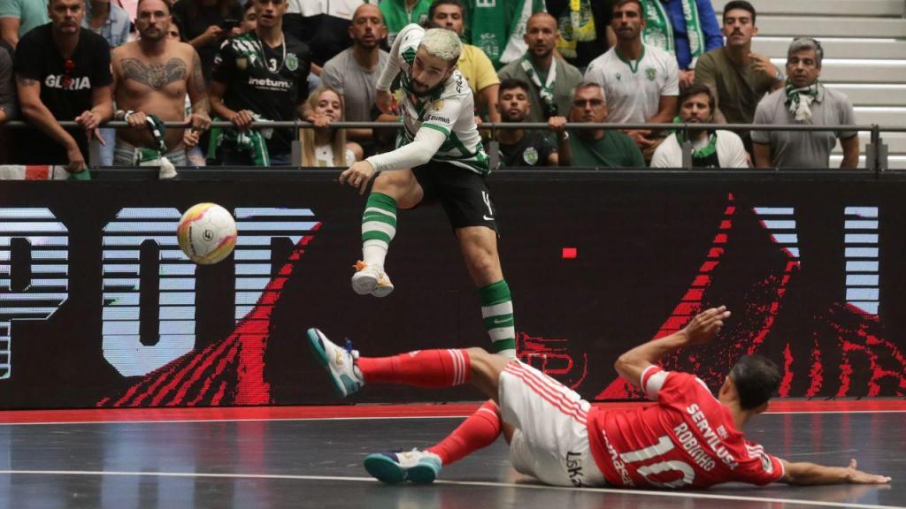 Futsal: Sporting-Benfica (TIAGO PETINGA/LUSA)