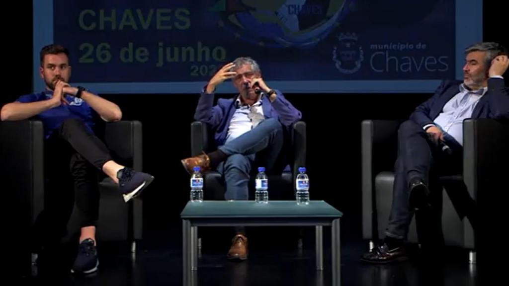Fernando Santos esteve em Chaves a apadrinhar a Clericus Cup