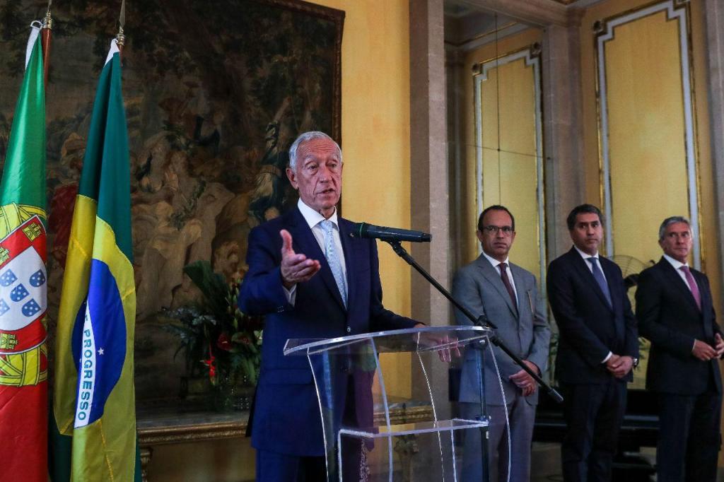 Marcelo Rebelo de Sousa em visita oficial ao Brasil (Lusa/Paulo Novais)