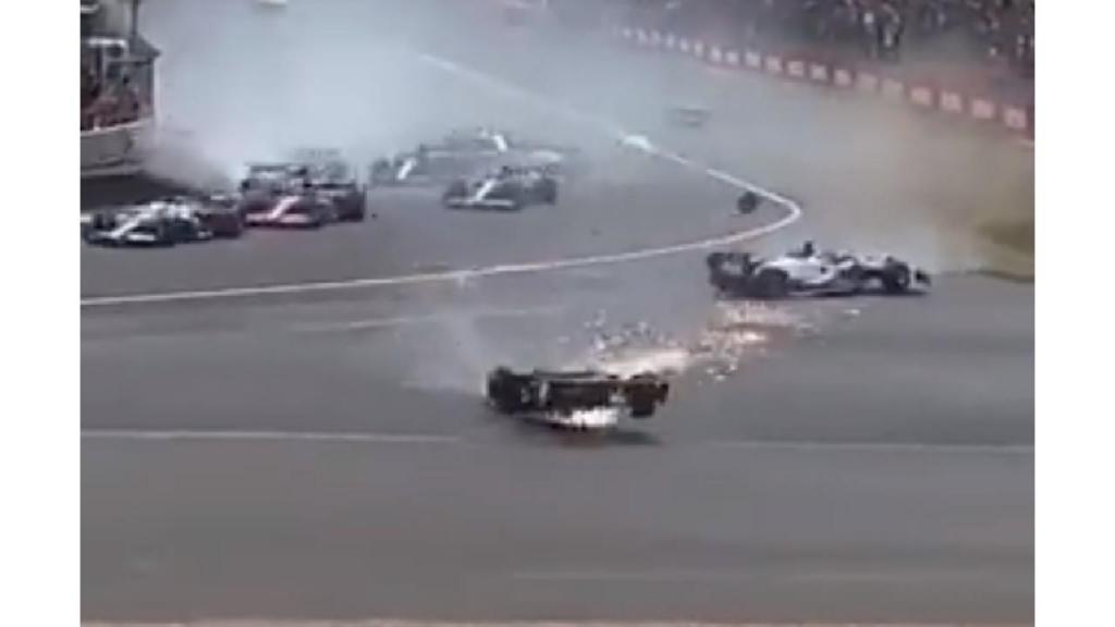 Acidente na Formula 1 (Foto: Captura Instagram)