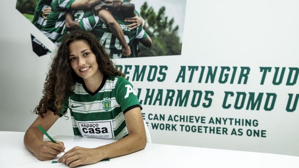 Sofia Silva (Foto: site oficial do Sporting)