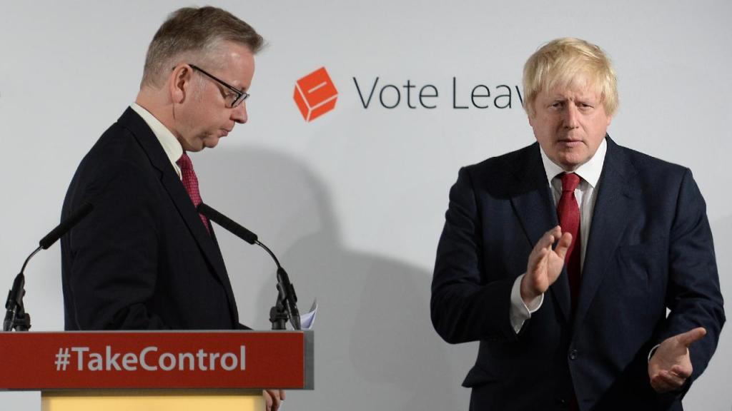 Michael Gove e Boris Johnson (Stefan Rousseau/AP)