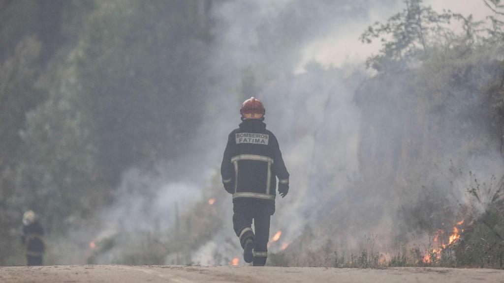 Incêndio em Ourém (Nuno André Ferreira/Lusa)