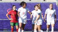 Euro feminino: Coumba Sow festeja golo no Portugal-Suíça