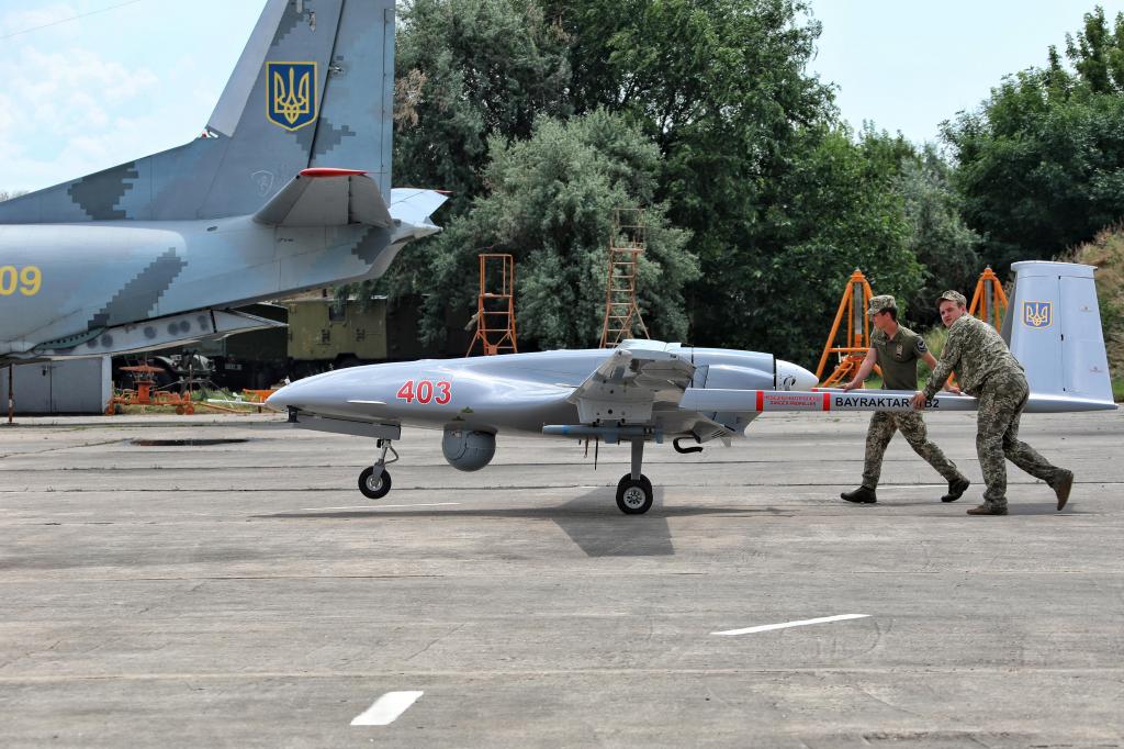 Drones militares Ucrânia
