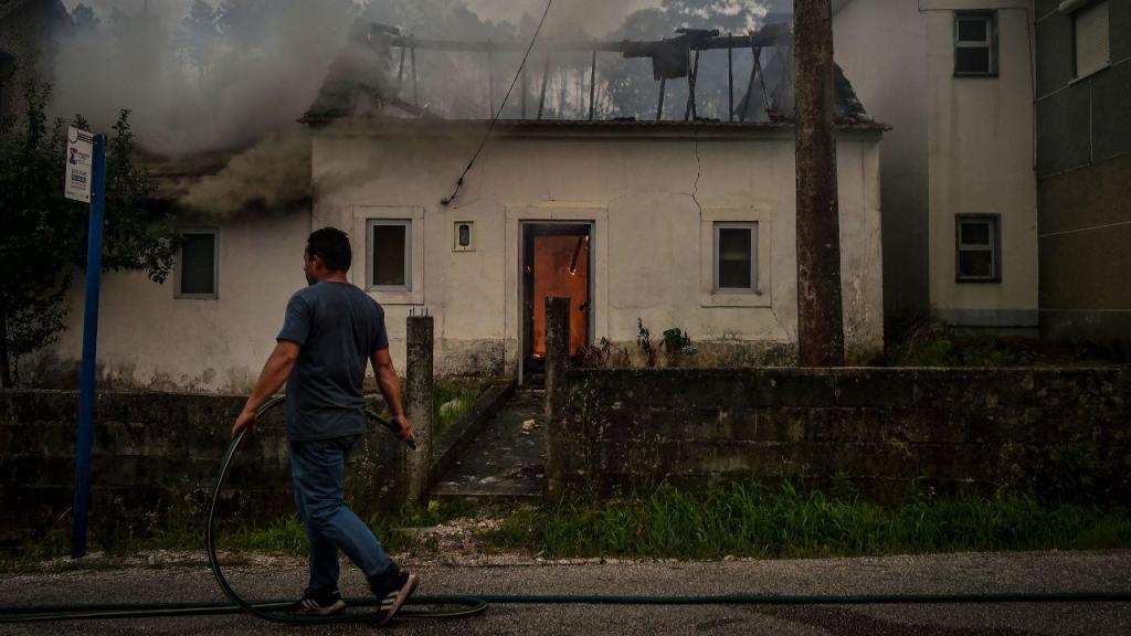 Incêndio em Alvaiázere (Nuno André Ferreira/ Lusa) 