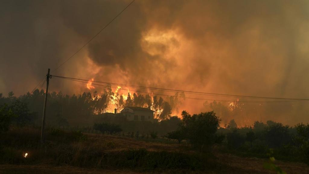 Portugal em Situação de Contingência devido a incêndios (Foto: A. Franca/AP)