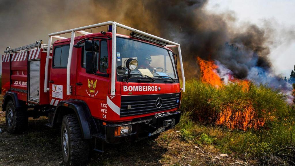 Incêndios em Baião, no Norte de Portugal (Hugo Delgado/ LUSA)