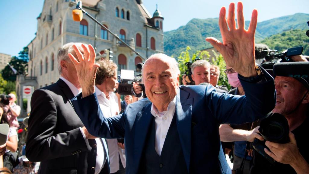 Joseph Blatter (Ti-Press/Alessandro Crinari/Keystone via AP)
