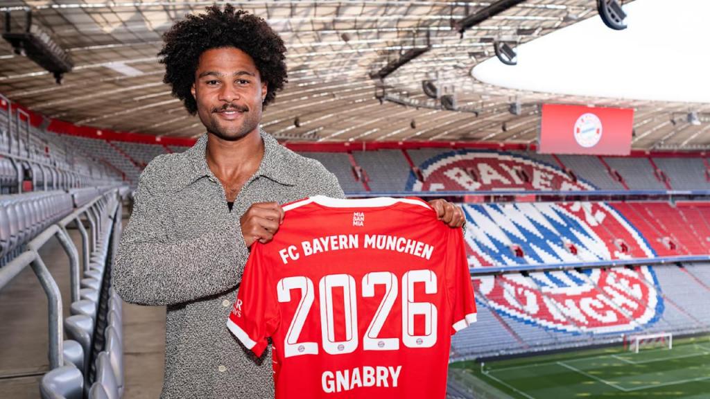 Gnabry renova pelo Bayern até 2026