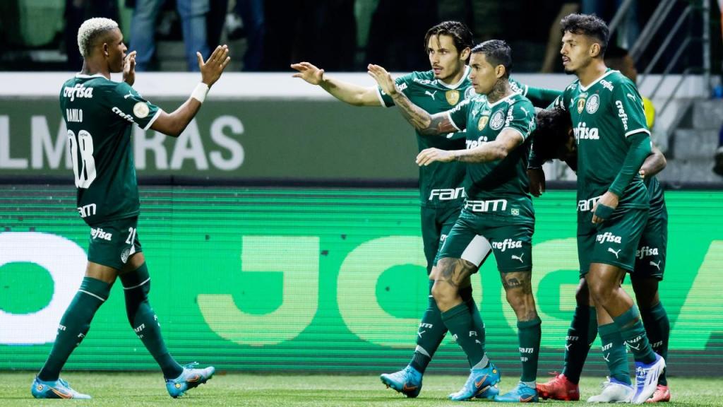 Gabriel Veron marcou o único golo do Palmeiras-Cuiabá