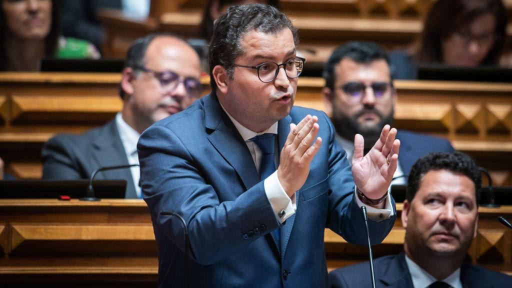 Joaquim Miranda Sarmento, líder da bancada do PSD no debate sobre o estado da nação (José Sena Gulão, Lusa)
